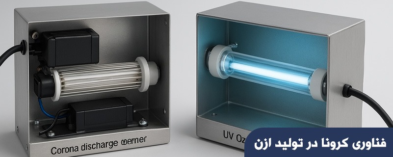 فناوری کرونا در تولید ازن