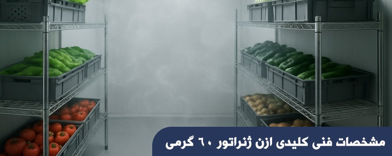 مشخصات فنی کلیدی ازن ژنراتور ۶۰ گرمی